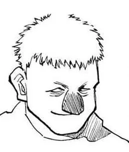 毒矢を受けた原作のキュウ