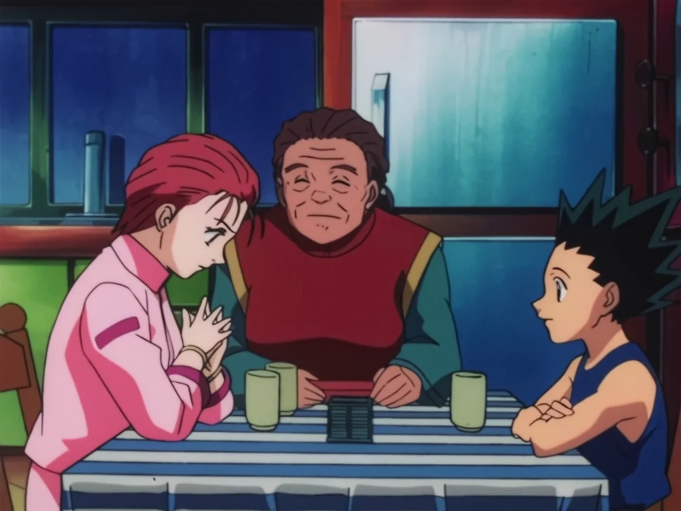1999年版 第47話の父探しと帰郷について話すミトとゴン