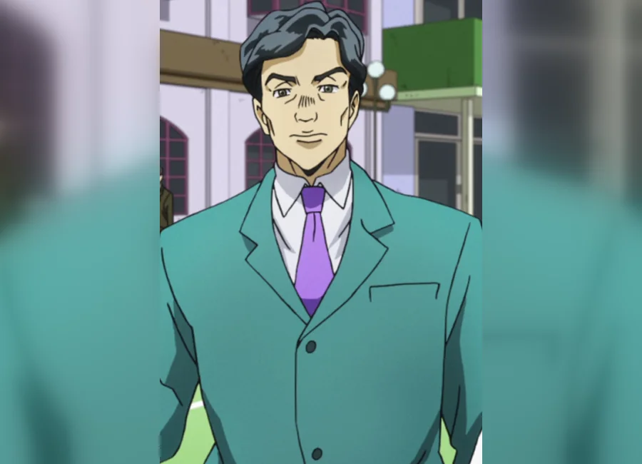 吉良吉影の同僚のアニメ版人物像