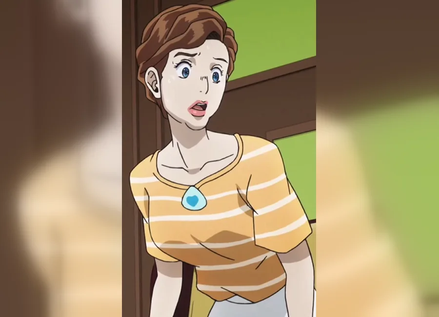 広瀬康一の母親のアニメ版人物像
