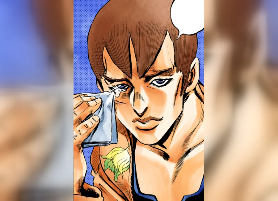 原作の涙目のルカ
