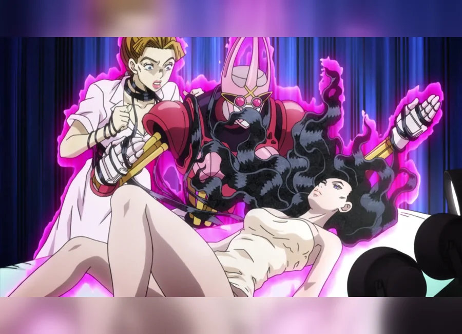 辻彩を髪で拘束するラブ・デラックス