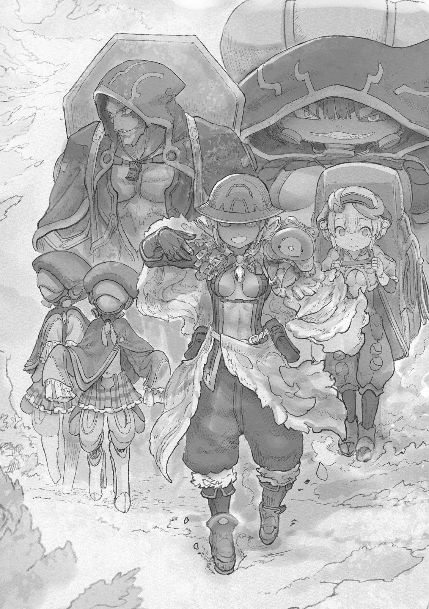 第66話で七層へ出発する呪詛船団