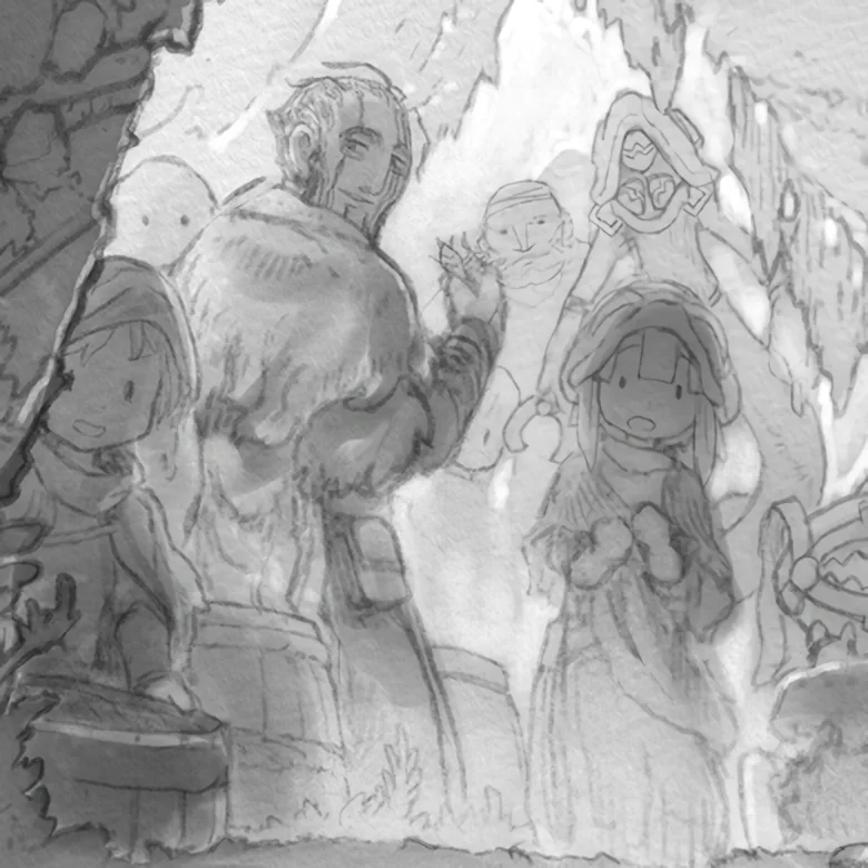 原作漫画に描かれたガンジャ隊