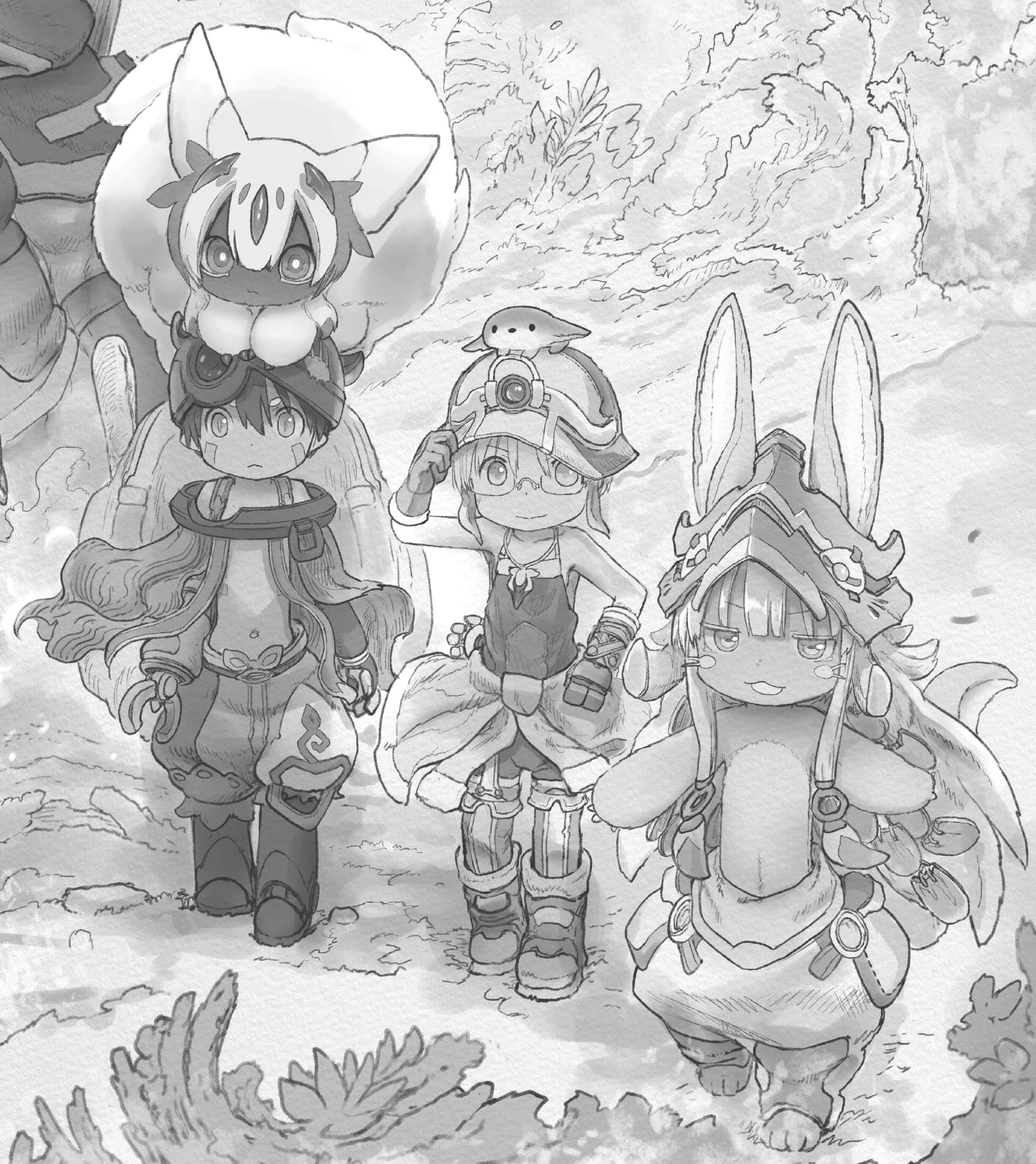 原作漫画のハローアビス