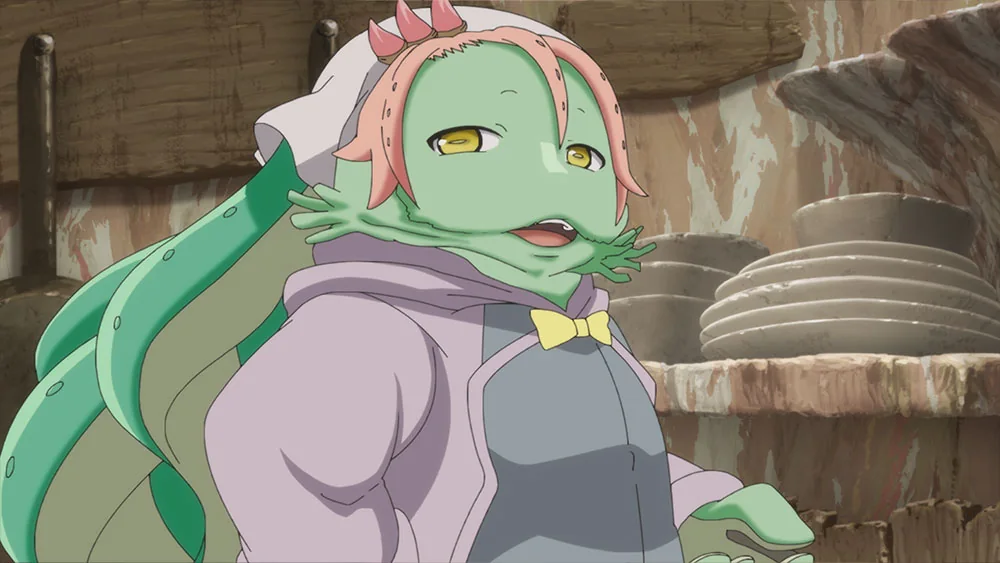 料理店を営む成れ果てムーギィのアニメ公式キャラクター画像