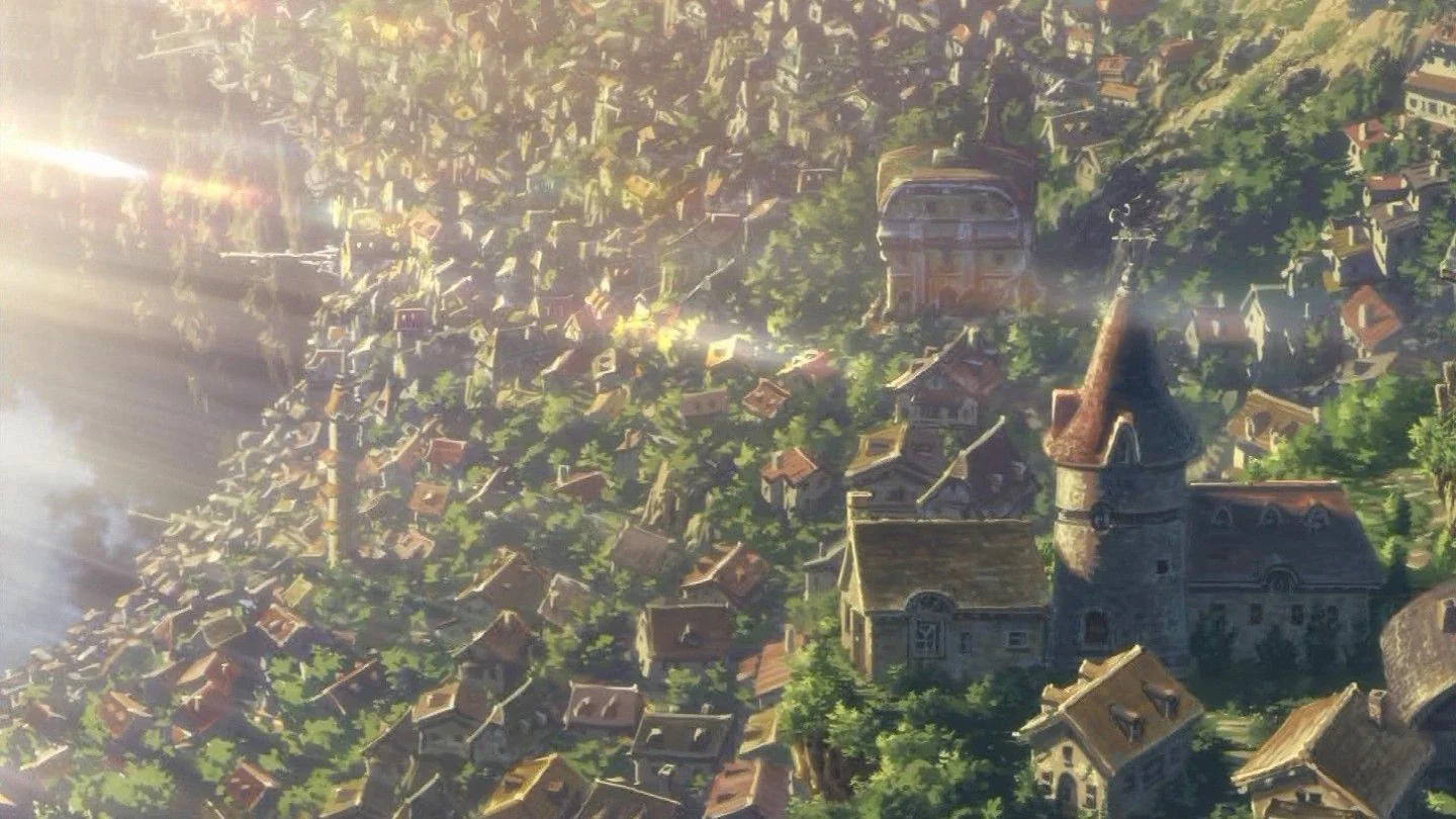 アビスの周囲に広がるオースの街の全景