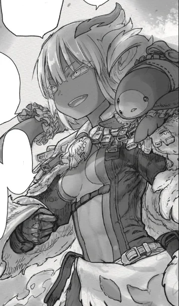 イドフロントでボンドルドとの戦闘に備えるスラージョの原作漫画場面