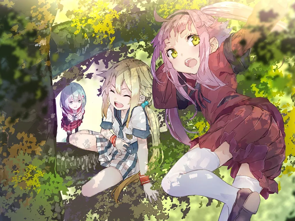 三栗あやめに直接関係する作中・公式ゲーム画像