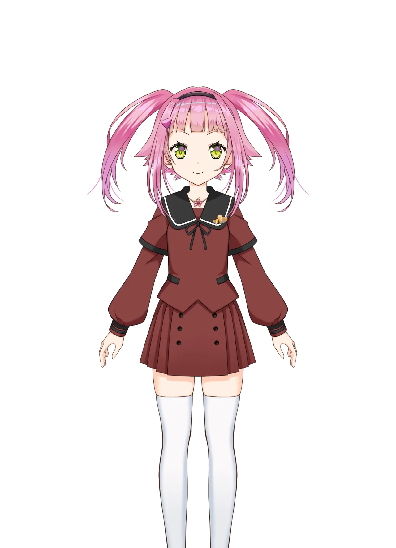 三栗あやめに直接関係する作中・公式ゲーム画像