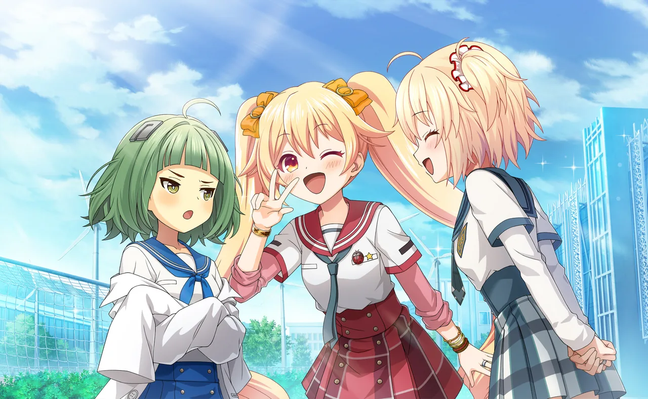 木崎衣美里に直接関係する作中・公式ゲーム画像