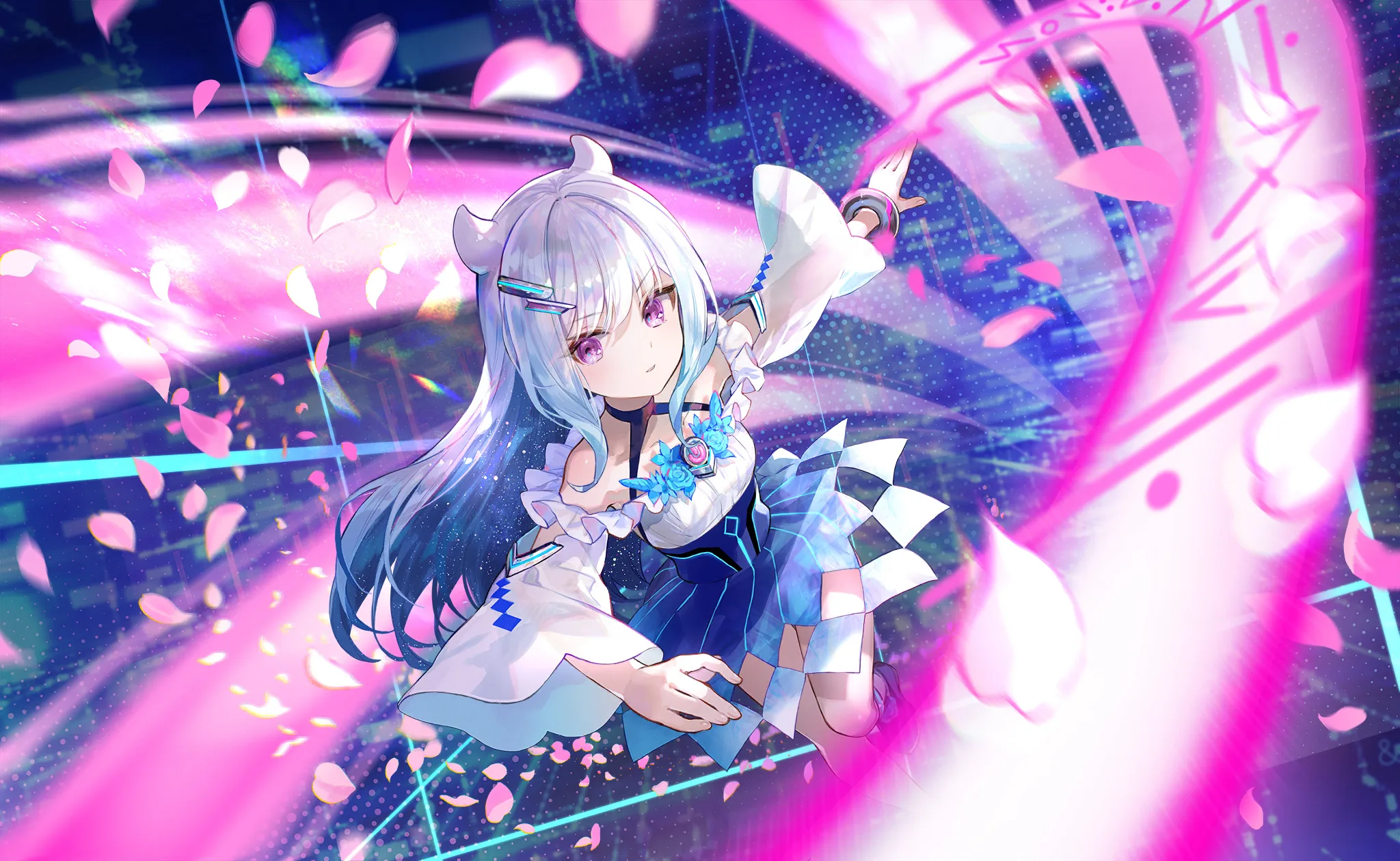 万年桜のウワサに直接関係する作中・公式ゲーム画像
