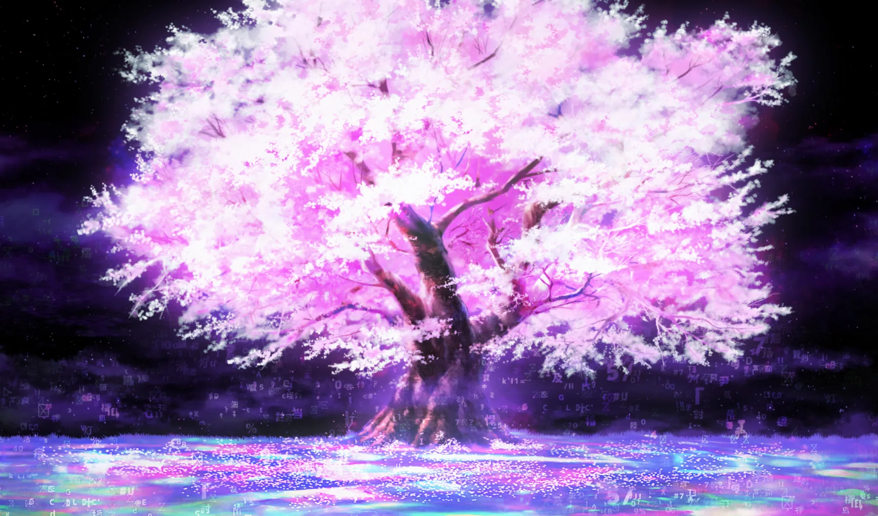 万年桜のウワサに直接関係する作中・公式ゲーム画像