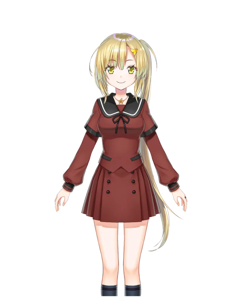 遊佐葉月に直接関係する作中・公式ゲーム画像