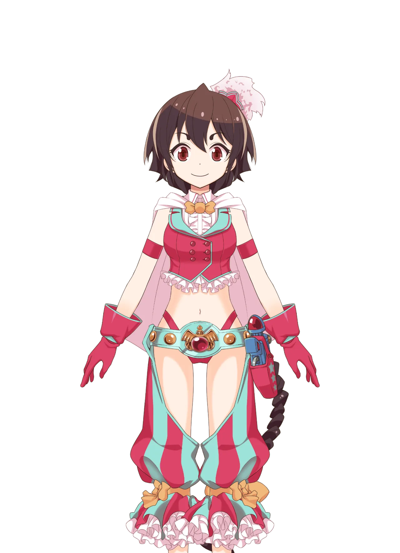 魔法少女姿の眞尾ひみか