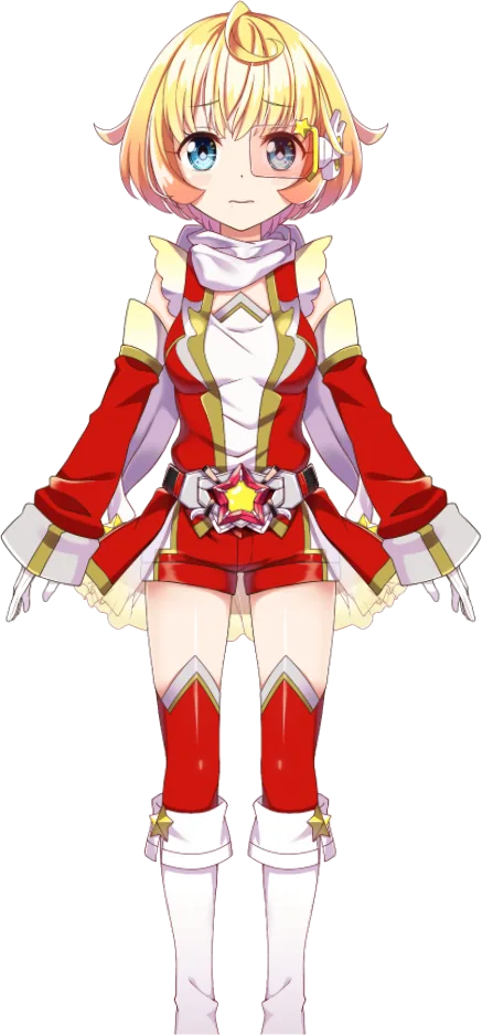 魔法少女姿の柚希ほとり