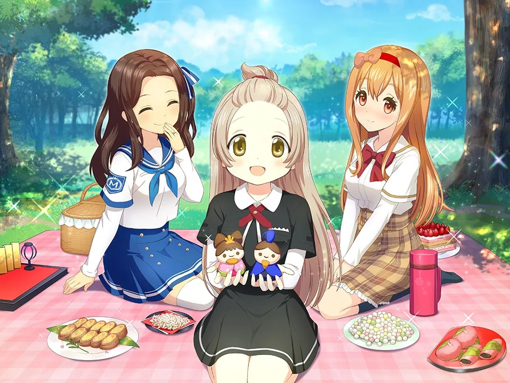 由貴真里愛に直接関係する作中・公式ゲーム画像