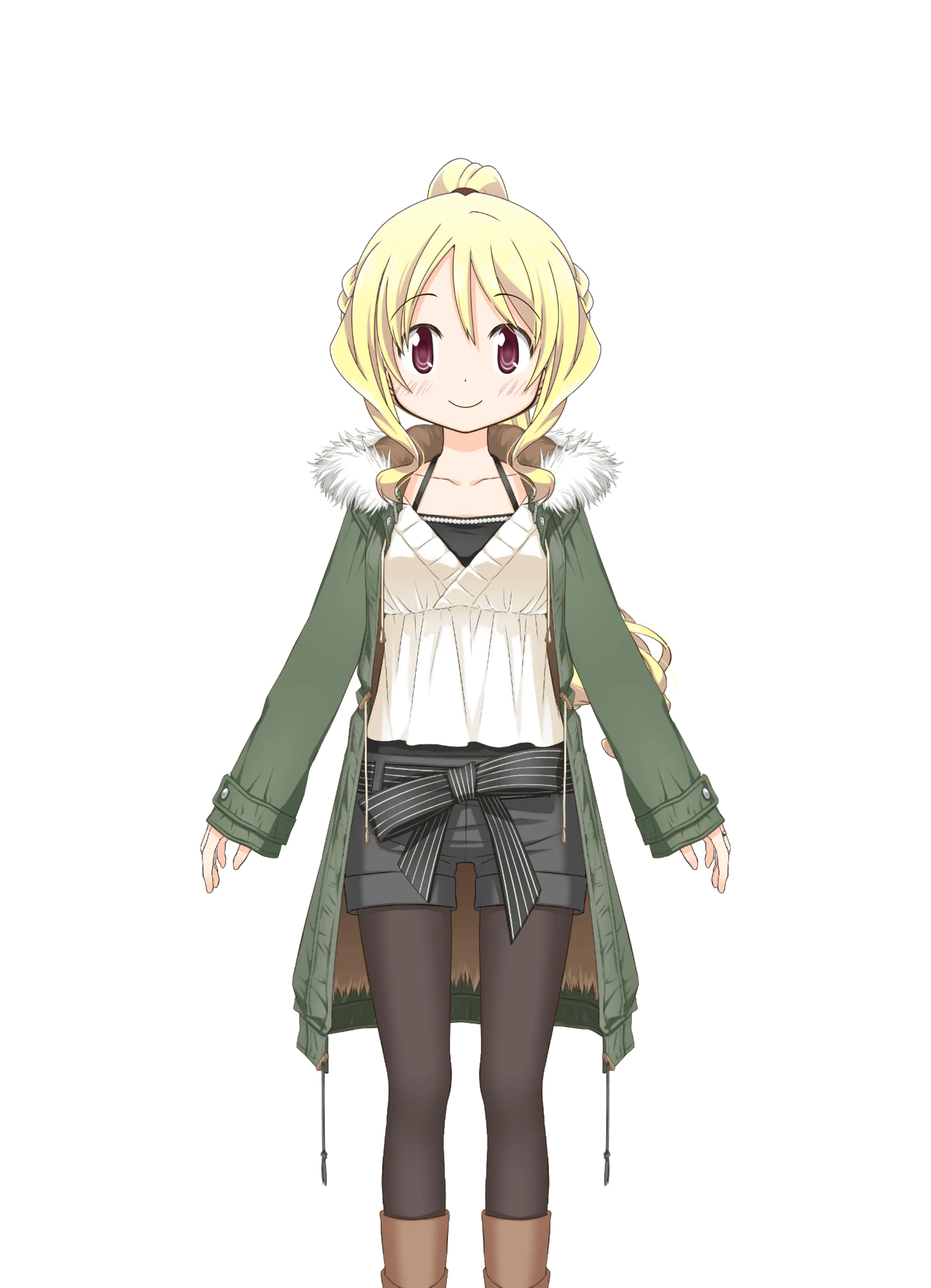 十咎ももこに直接関係する作中・公式ゲーム画像