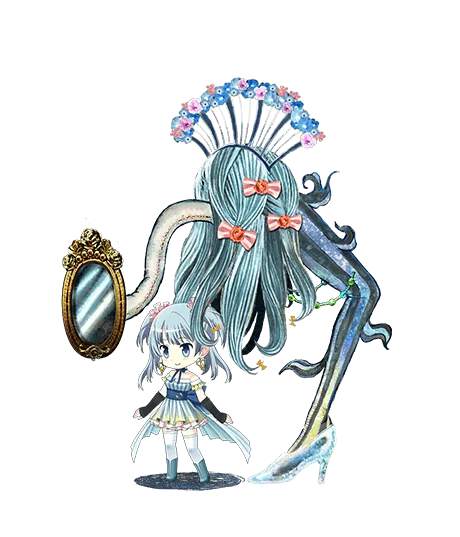 水波レナに直接関係する作中・公式ゲーム画像