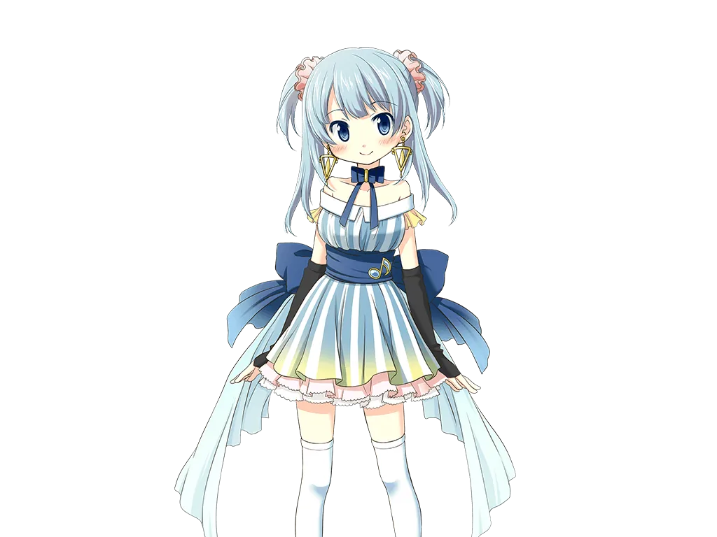 水波レナに直接関係する作中・公式ゲーム画像