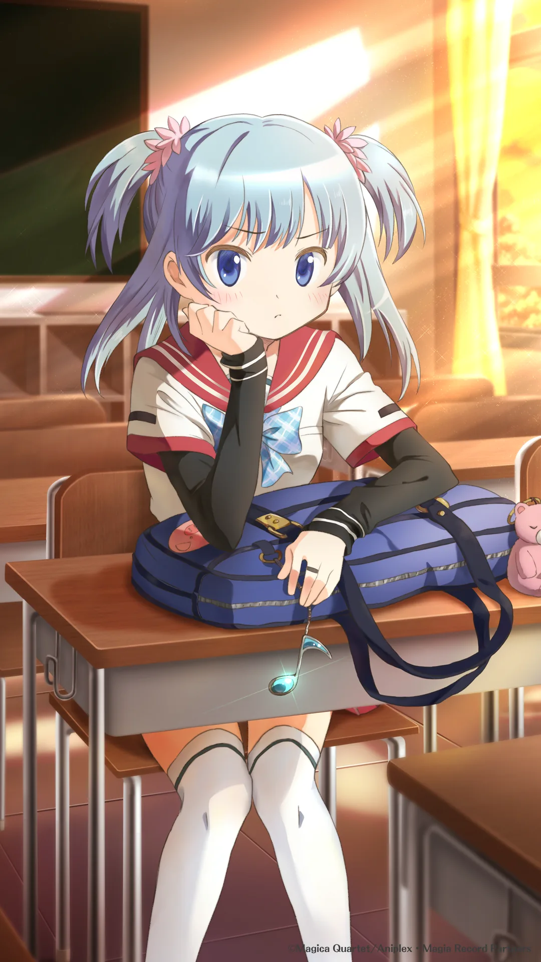水波レナに直接関係する作中・公式ゲーム画像