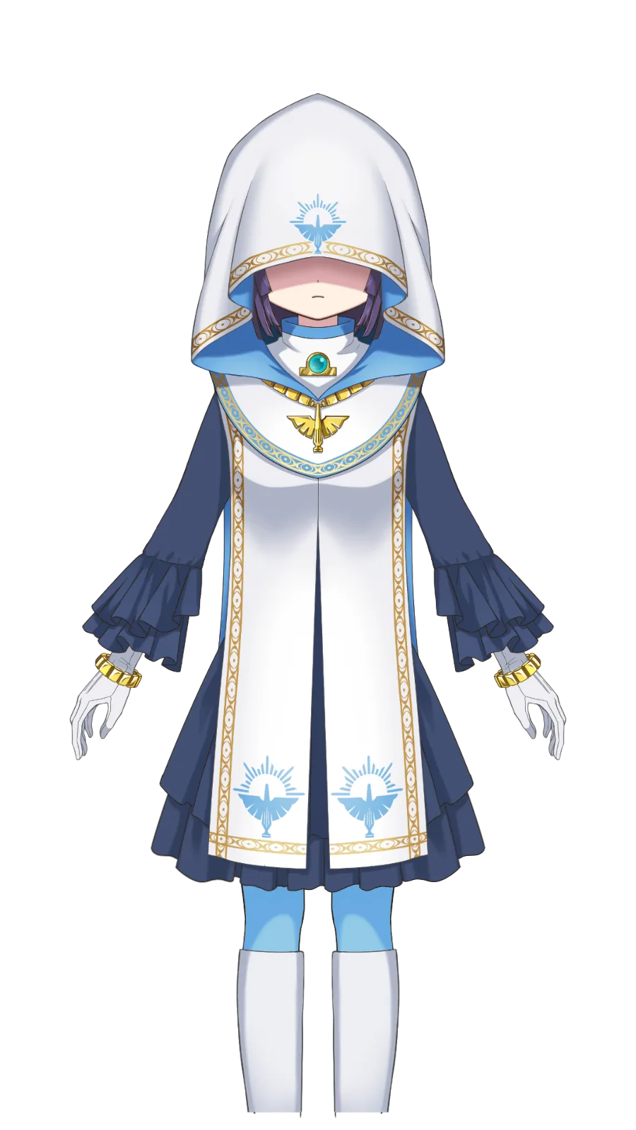 鎌を持つ水樹塁の魔法少女姿