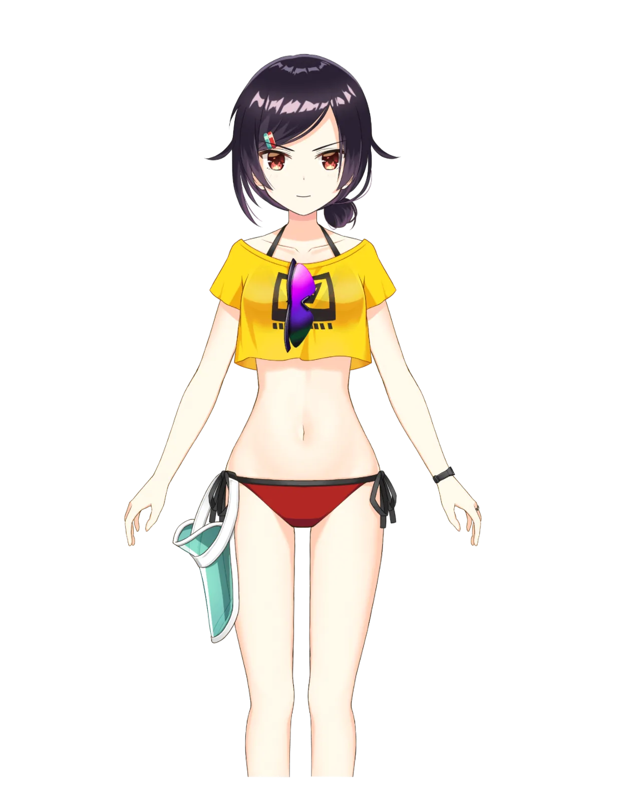 南津涼子に直接関係する作中・公式ゲーム画像