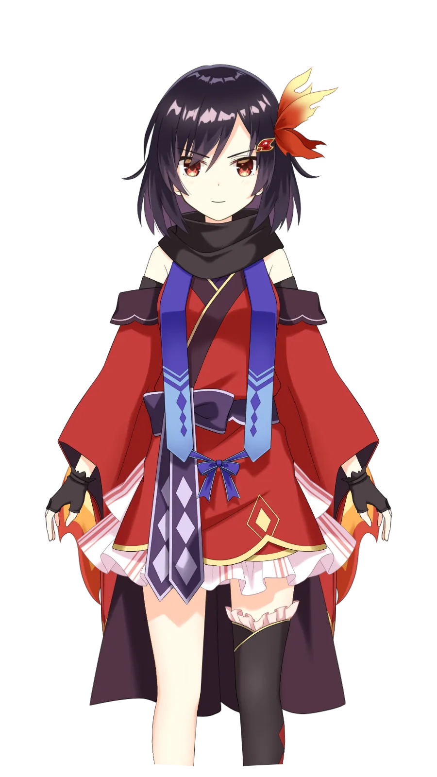 魔法少女姿の南津涼子