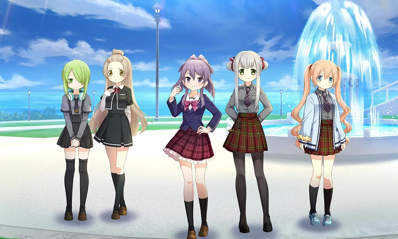 神楽燦に直接関係する作中・公式ゲーム画像