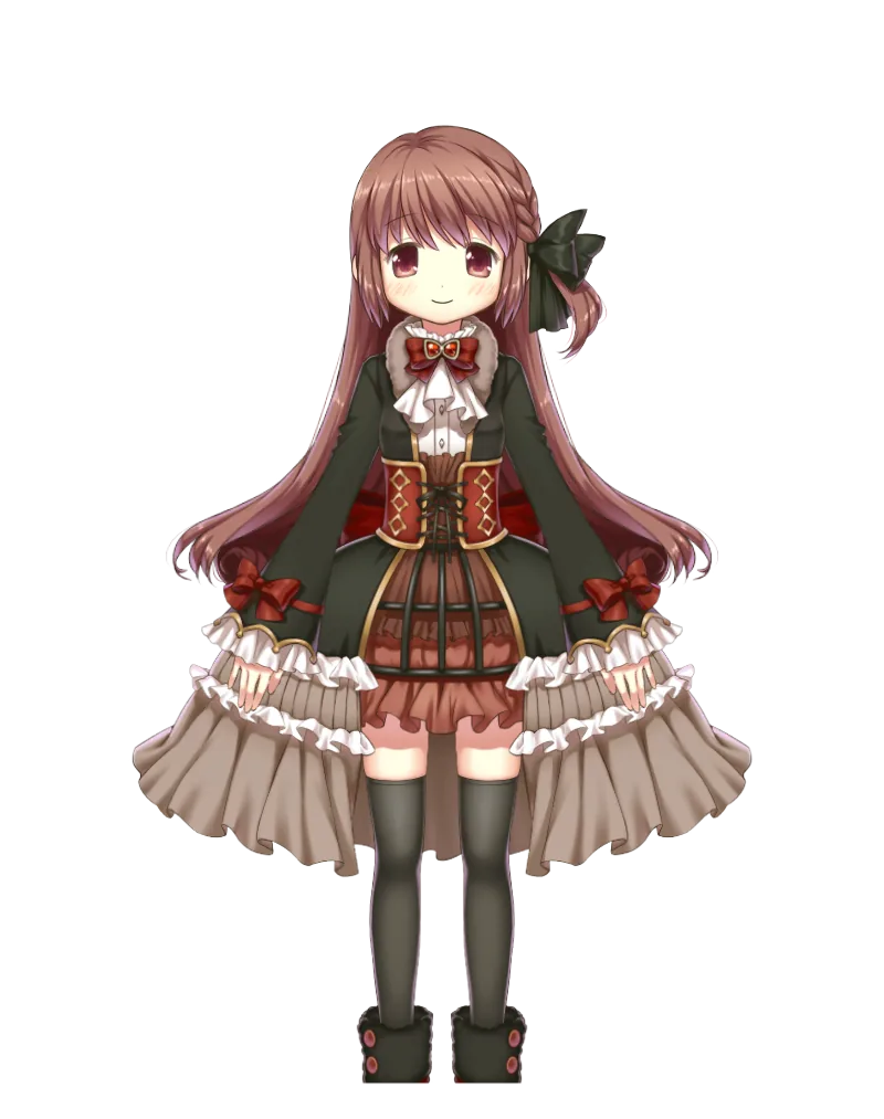 魔法少女姿の里見灯花