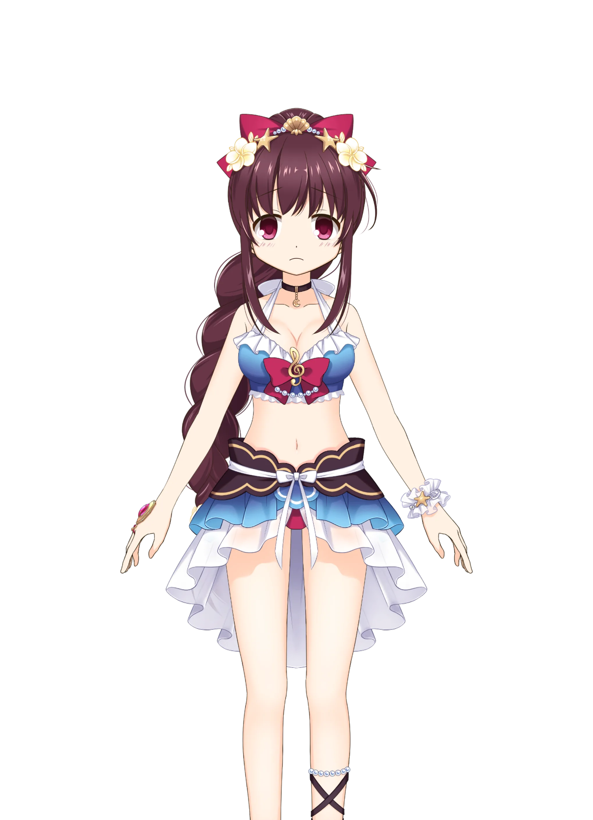 天音月夜に直接関係する作中・公式ゲーム画像