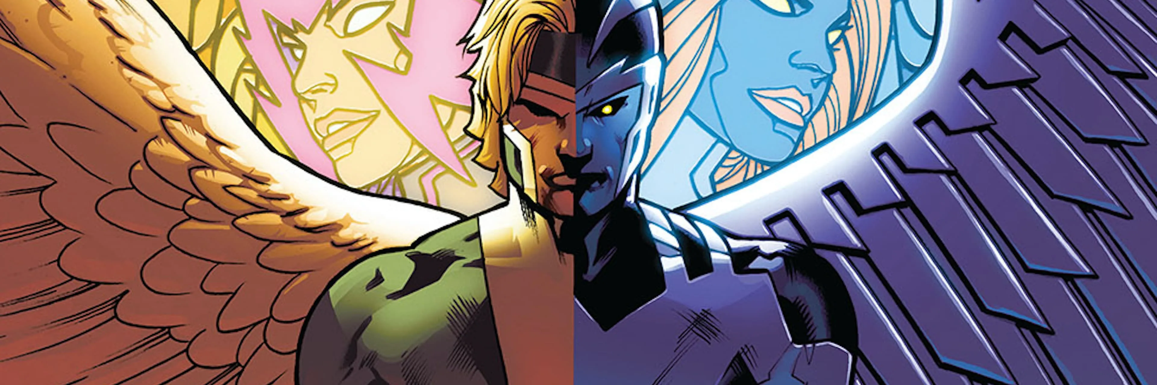 Marvel公式のエンジェル人物ビジュアル