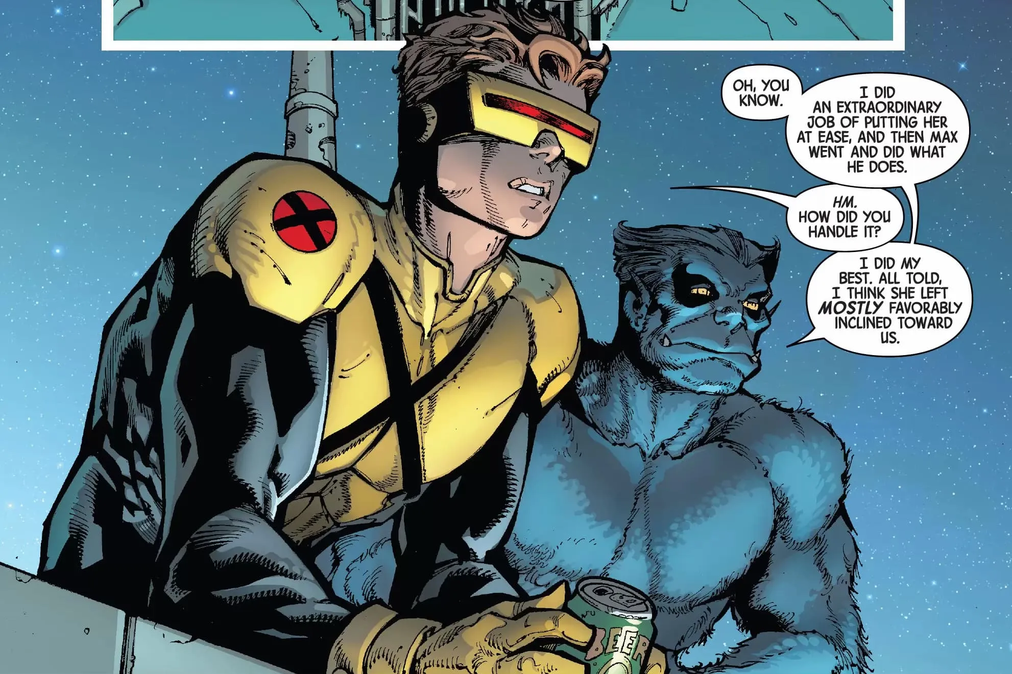 X-MEN 2024で復帰した若い記憶のビースト