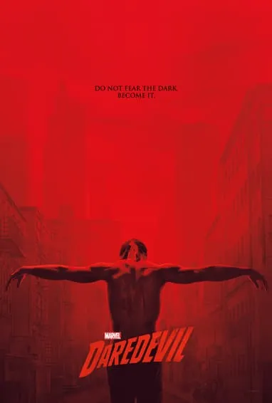 Marvel公式のデアデビル映像版ビジュアル