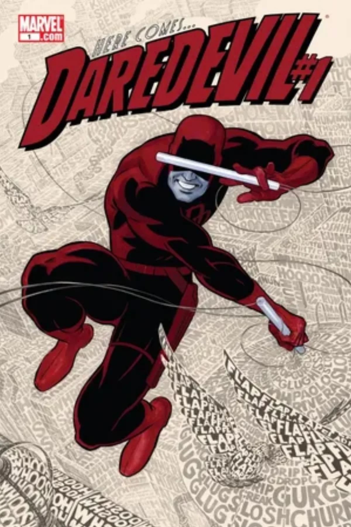 マーク・ウェイド期Daredevil第1号カバー
