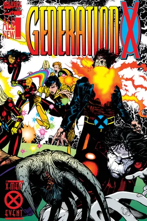 Generation X期のジュビリーが登場するコミック表紙