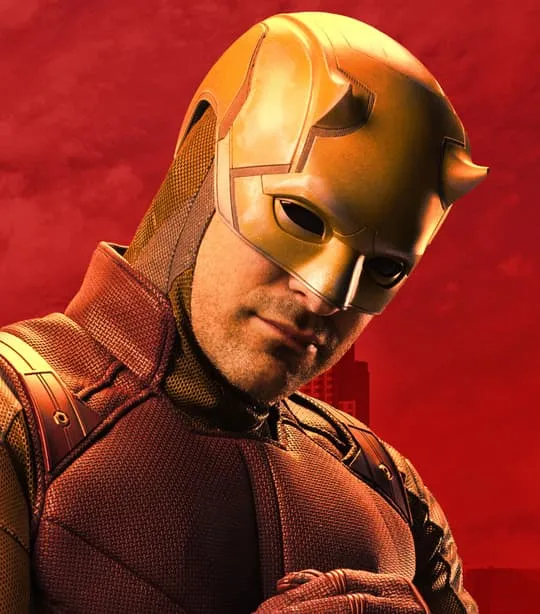 Marvel公式のデアデビル人物カード