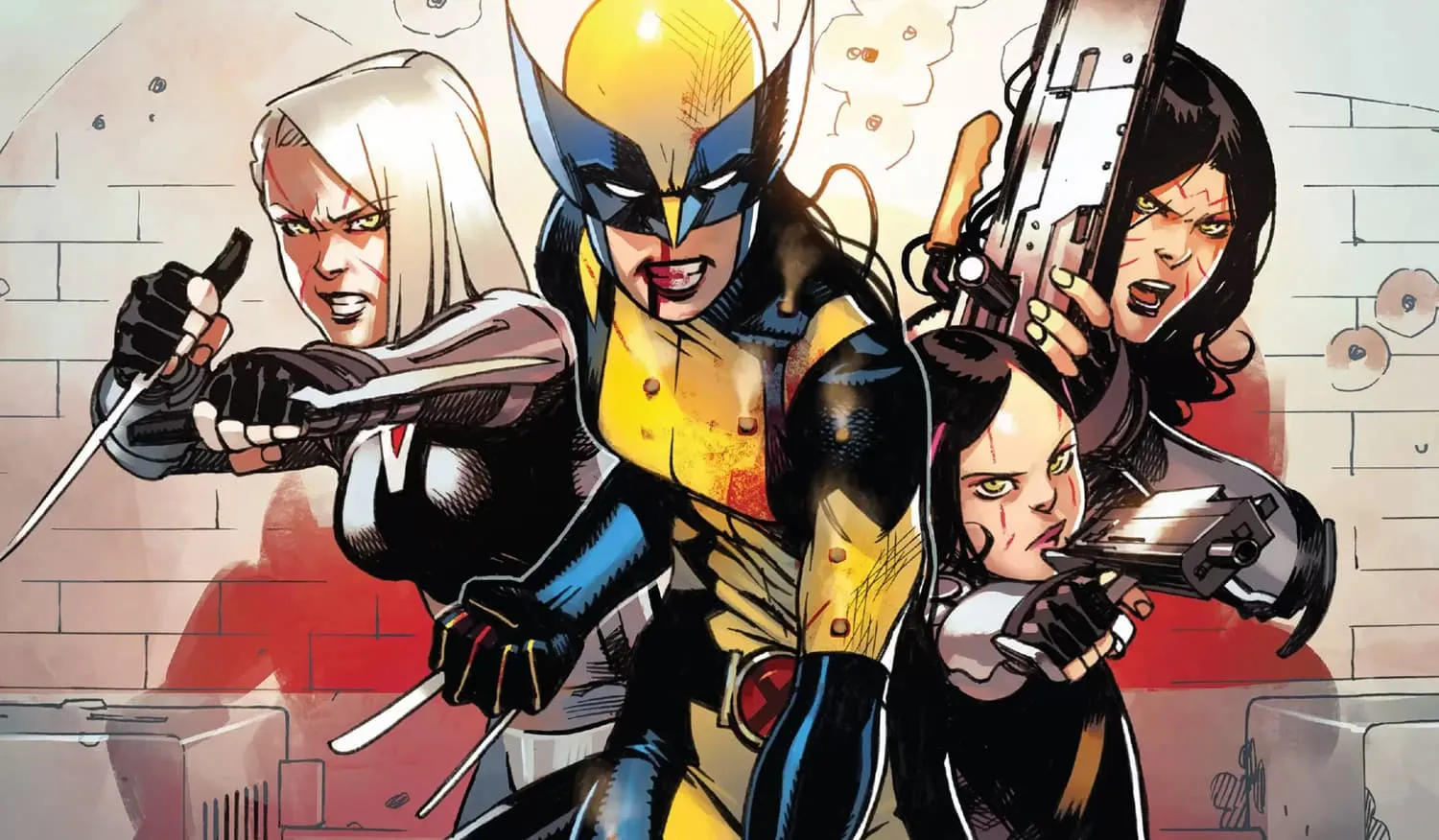 All-New Wolverineとしてギャビーを守るローラ