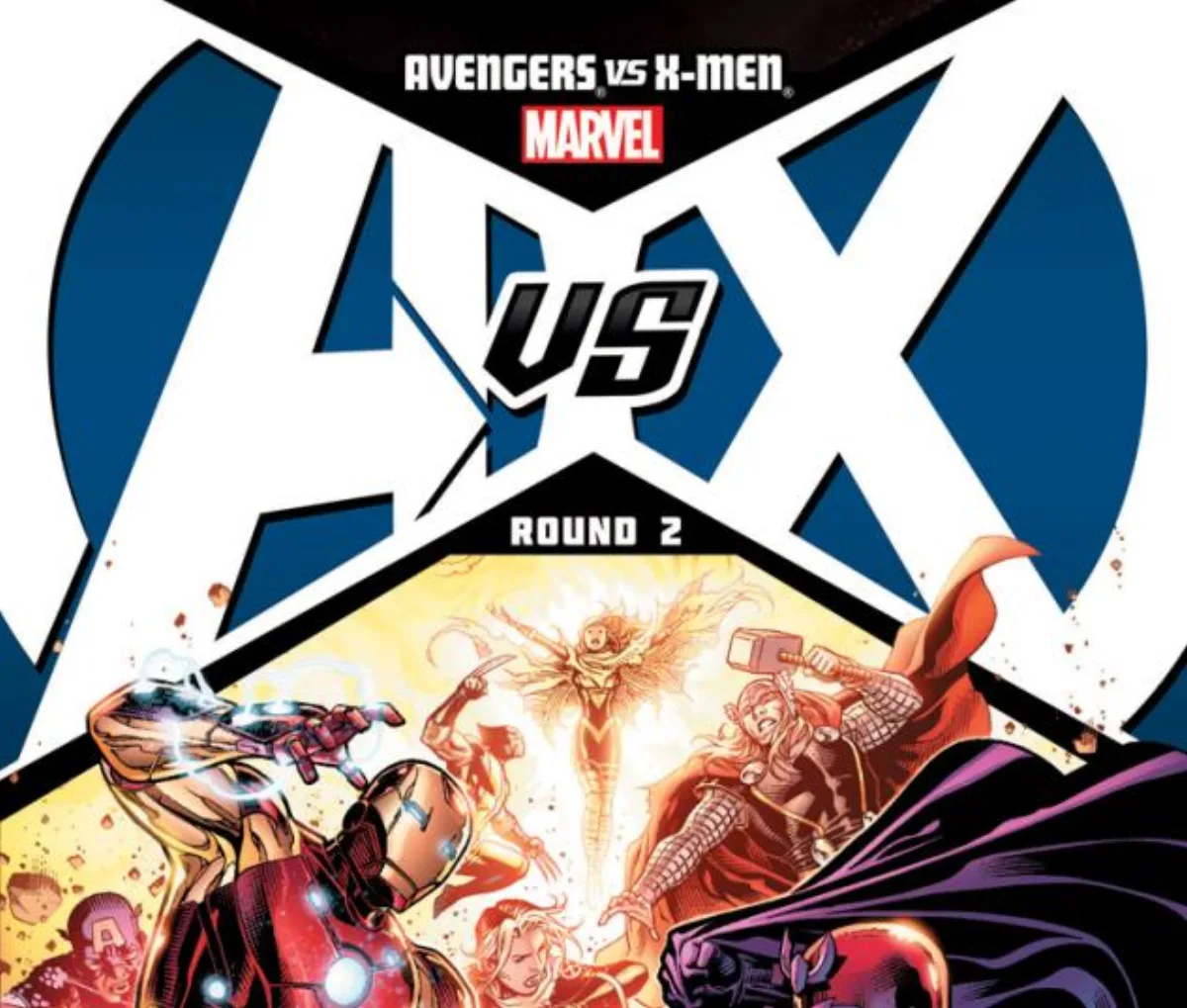 『Avengers Vs. X-Men』（2012）第2号カバー