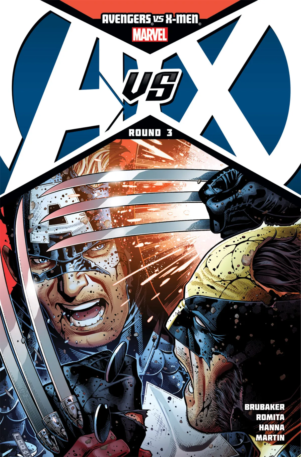 『Avengers Vs. X-Men』（2012）第3号カバー