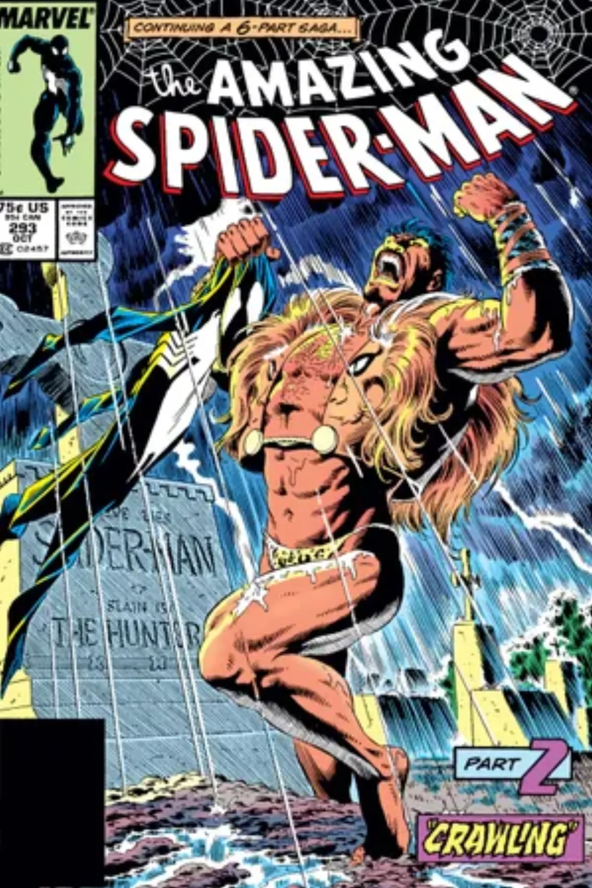 『The Amazing Spider-Man』第293号カバー