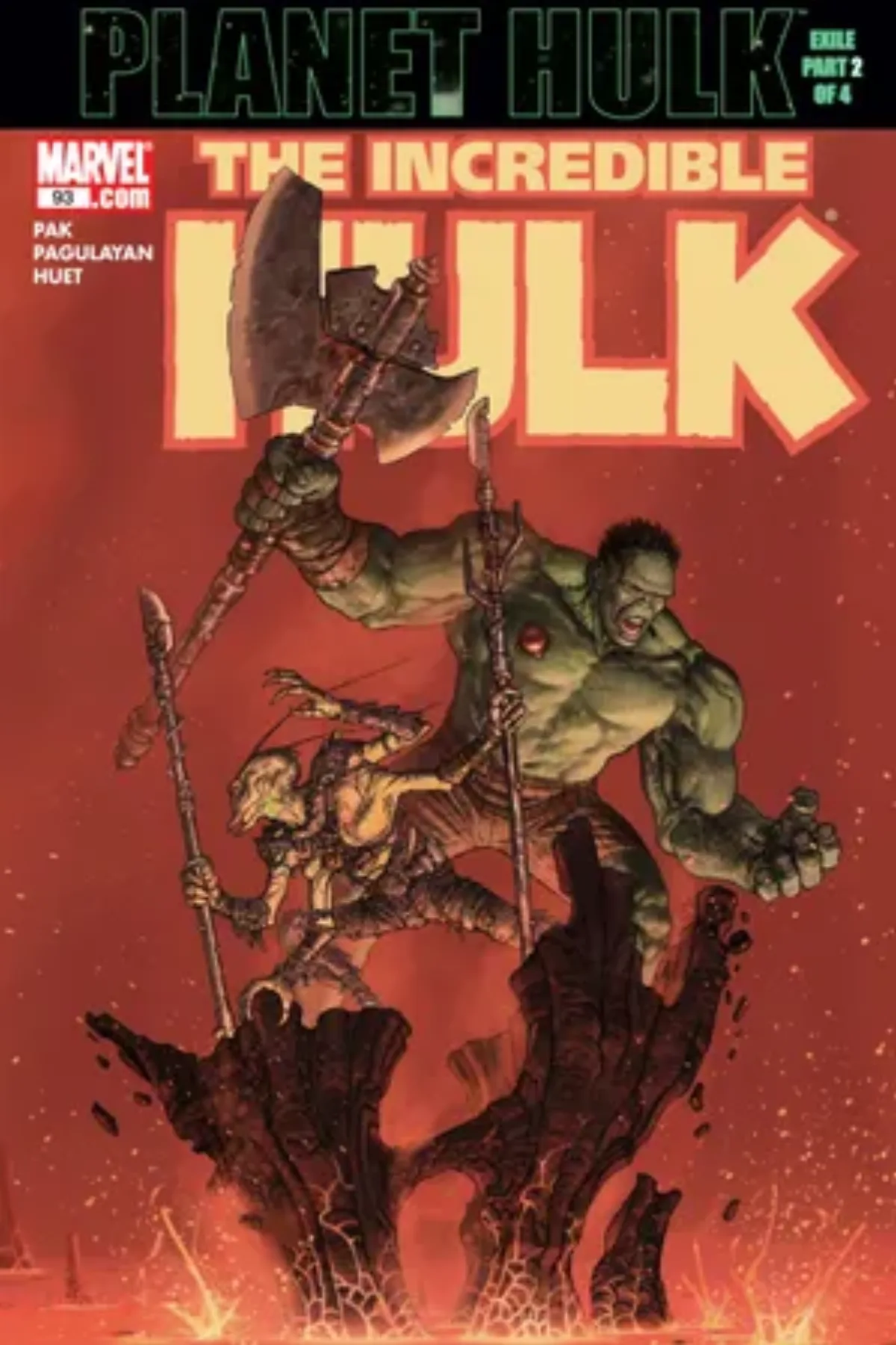 『Hulk』第93号カバー
