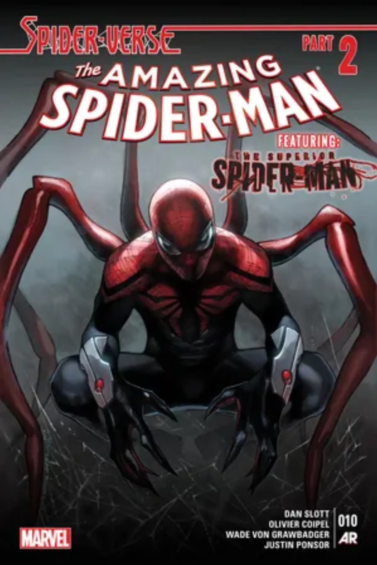 『The Amazing Spider-Man』（2014）第10号カバー