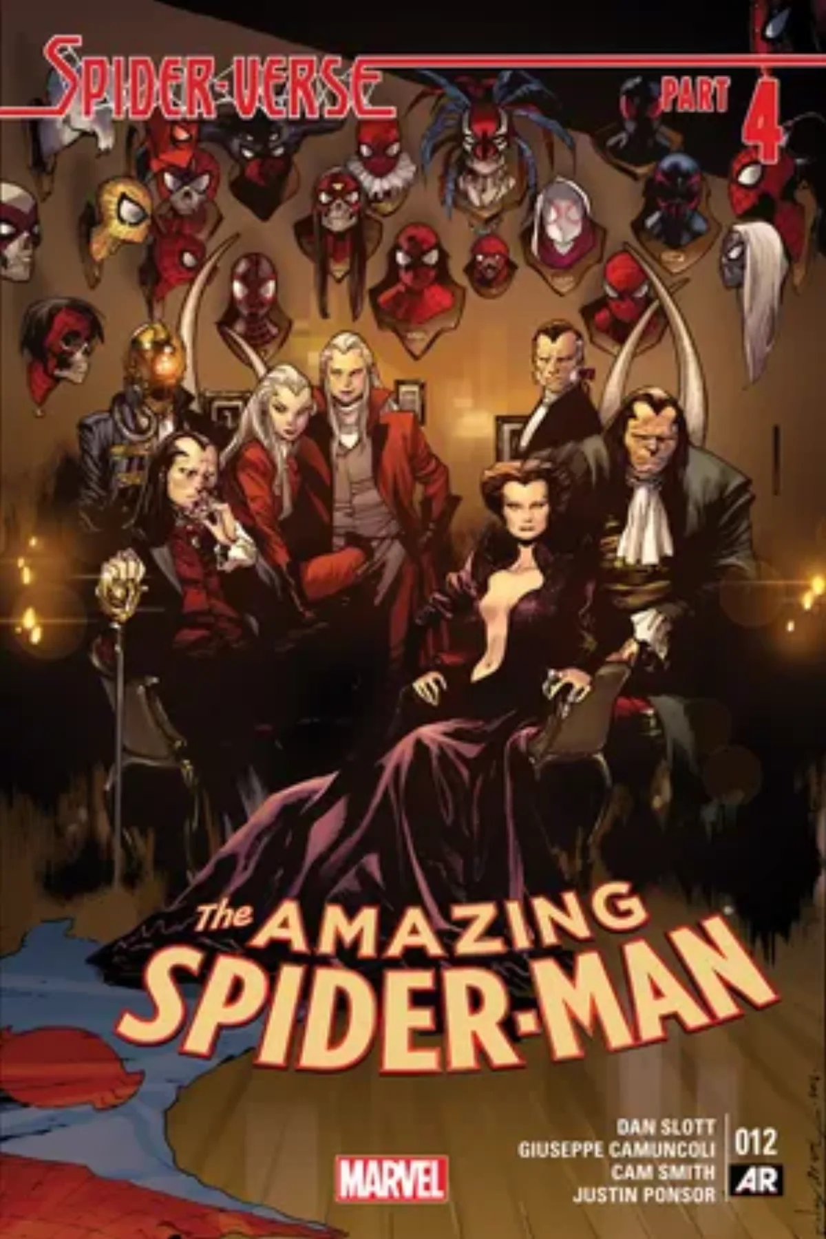 『The Amazing Spider-Man』（2014）第12号カバー
