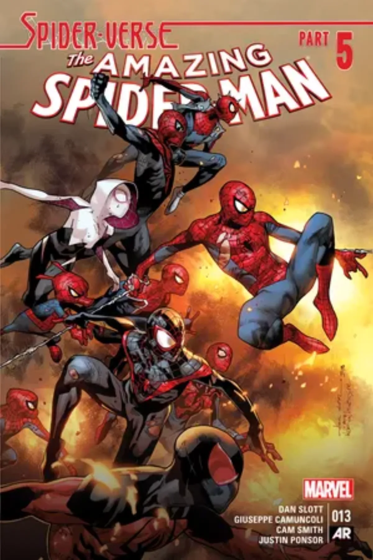 『The Amazing Spider-Man』（2014）第13号カバー