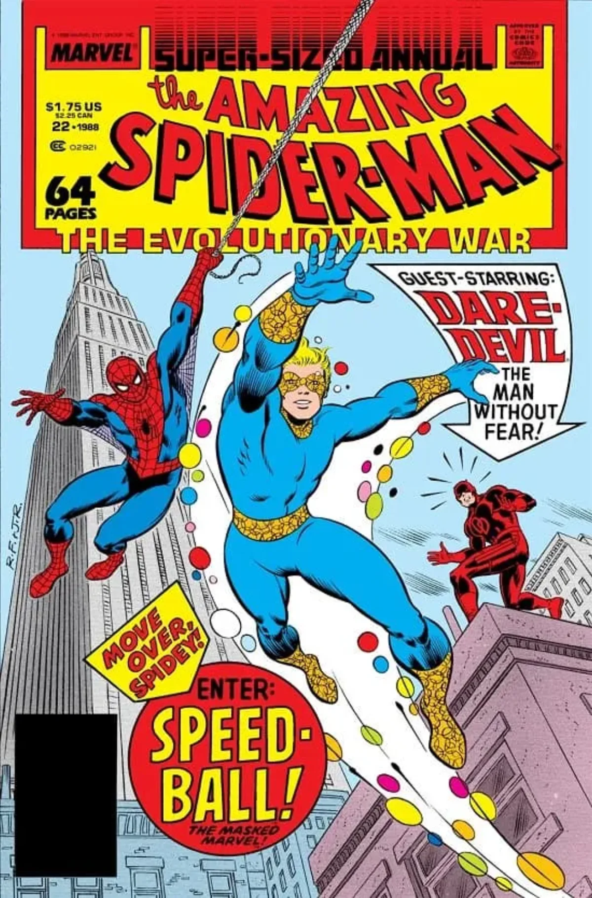 スティーブ・ディッコが描いた『Amazing Spider-Man』第22号カバー