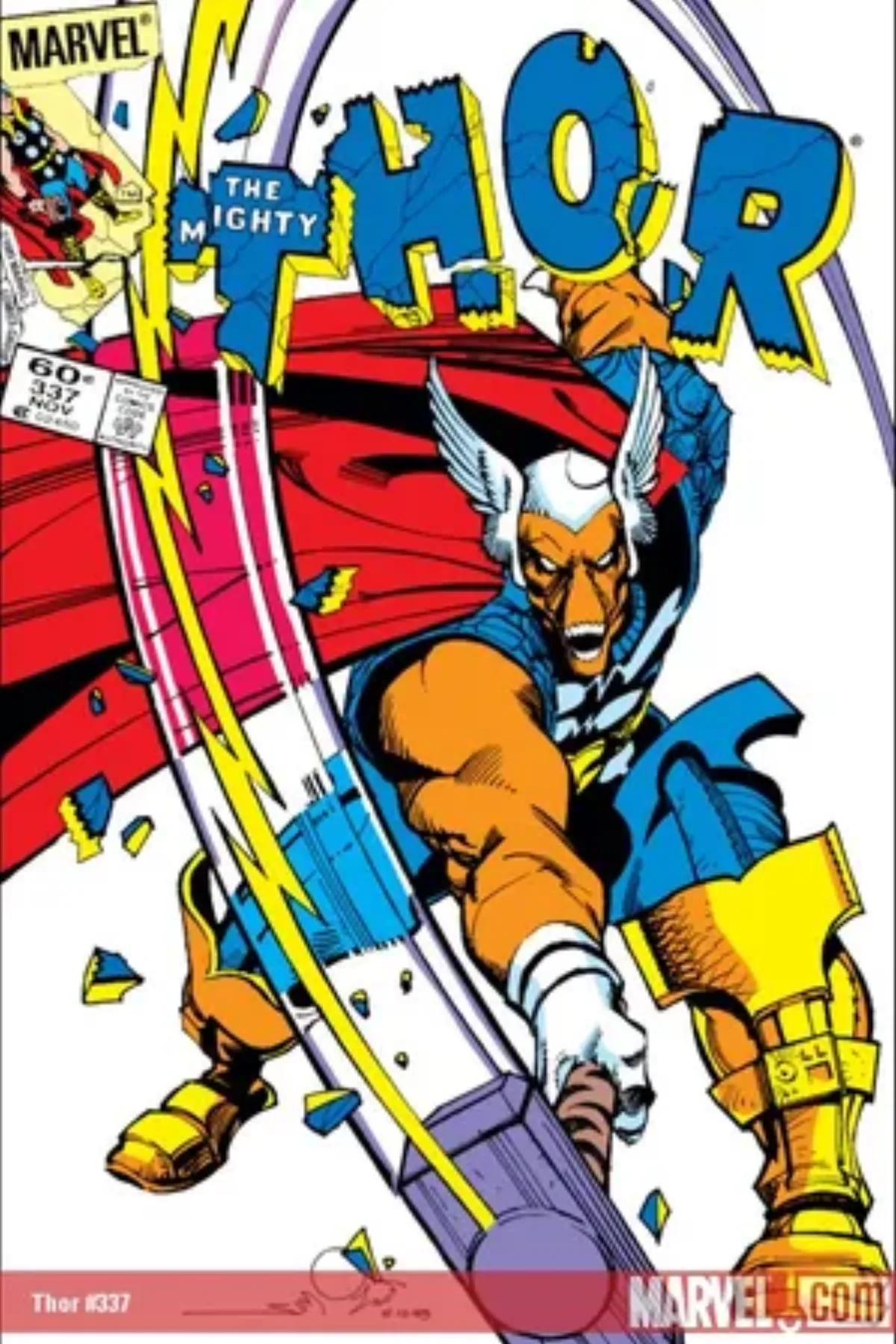 ウォルト・サイモンソン作『Thor』第337号カバー
