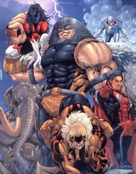 Marvel公式のブラザーフッド集合画像