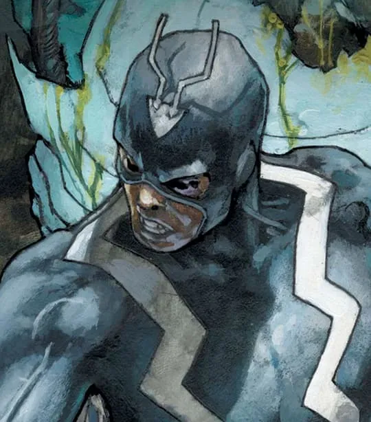 Marvel公式のブラックボルト人物カード