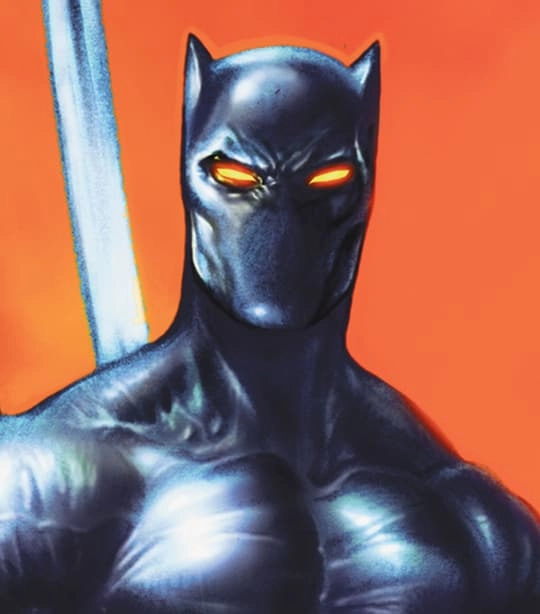 Marvel公式のブラックパンサー人物カード